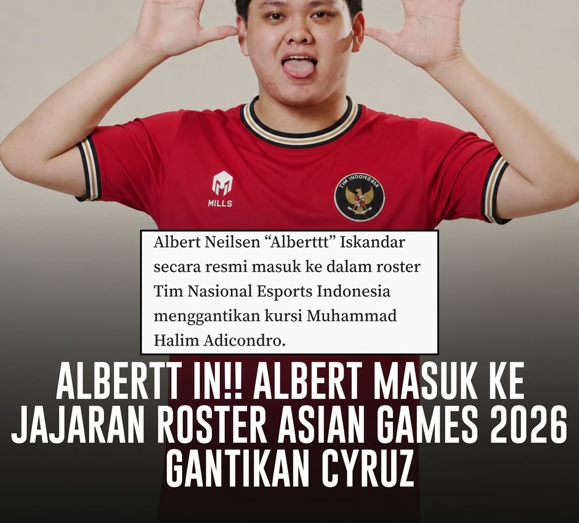 34 atlet Timnas Esports Indonesia yang dikonfirmasi tampil di Main Event Asian Games 2026 Aichi-Nagoya