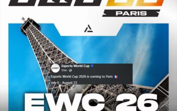 Paris Expo Porte de Versailles venue utama Esports World Cup EWC 2026 Paris