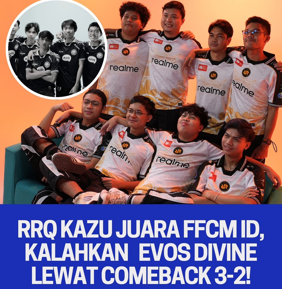 RRQ Kazu EVOS Divine dan Team Vitality wakil Indonesia di EWC 2026 Free Fire Paris
