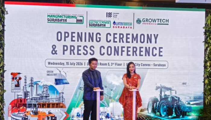 Jaring 17 Negara, Indonesia Energy Week Surabaya 2026 Resmi Dibuka untuk Perkuat Pusat Industri Indonesia Timur