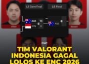 Timnas Valorant Indonesia gagal lolos babak utama ENC 2026 di kualifikasi SEA Oceania