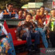 Menteri Keuangan dan Gubernur DIY mencoba becak listrik wisata di Yogyakarta usai peluncuran program Bekalista.