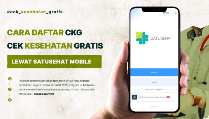 Wajib untuk SD hingga SMA: Panduan Lengkap Cara Daftar Cek Kesehatan Gratis MPLS Ramah 2026 Lewat SATUSEHAT
