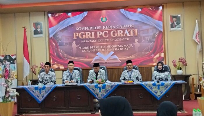 PGRI Grati Gelar Konkercab