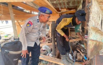 Polairud Pati Tingkatkan Edukasi Pencegahan Kebakaran Kapal di Galangan Juwana