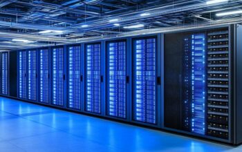 Pusat data (data center) Meta menjadi tulang punggung layanan Facebook, Instagram, dan WhatsApp.