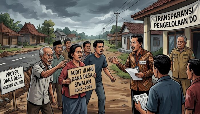 Dugaan Penyimpangan Dana Desa Siwalan 2025–2026, Warga dan LSM Minta Audit Ulang