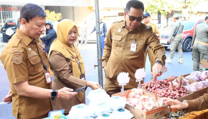 Wali Kota Aminuddin Pantau Gerakan Pangan Murah