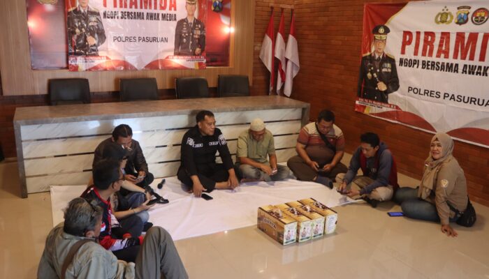 Polres-Pers Perkuat Keterbukaan Informasi