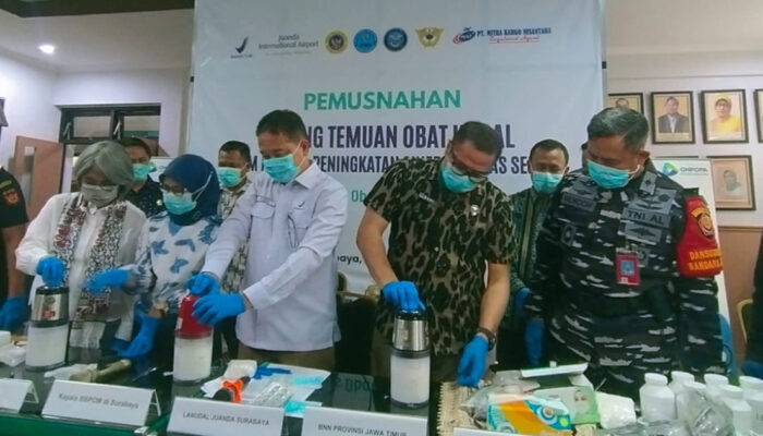 BBPOM Musnahkan 97 Ribu Obat Ilegal