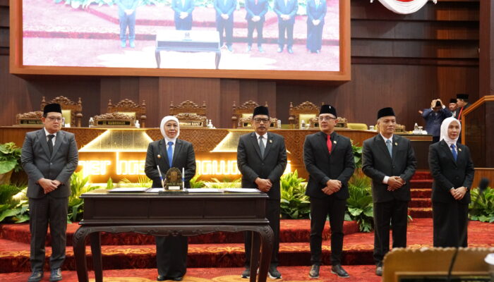 DPRD Jatim dan Pemprov Sepakati Nota KUA-PPAS Perubahan APBD TA 2026