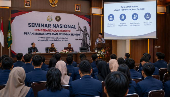Integritas Mahasiswa Jadi Benteng Antikorupsi