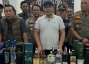 Razia Serentak 18 Kecamatan, Pemkab Sidoarjo Sita 1.696 Botol Miras