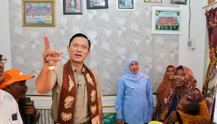 Sinergi Menko AHY dan Gubernur Khofifah Resmikan Pemukiman Bebas Kumuh 166 Unit Rumah di Gresik