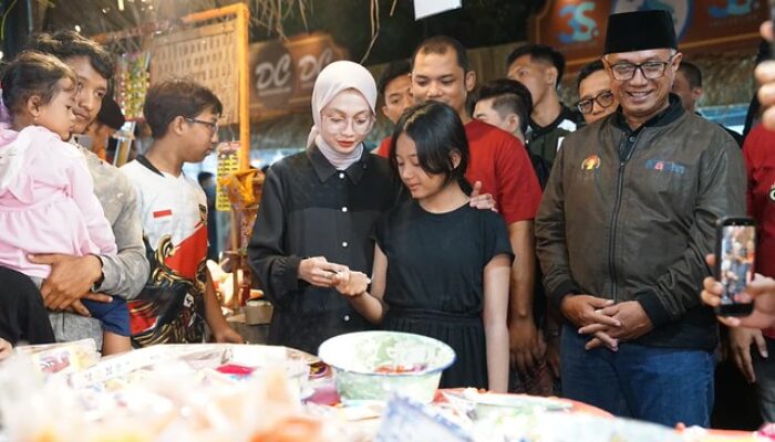 Malam Kedua Makin Ramai, Pasar Rakyat Kota Kediri Jadi Etalase Produk Lokal