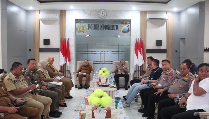 Tertibkan Tambang MBLB dan Genjot PAD, Polres dan Pemkab Mojokerto Perkuat Sinergi