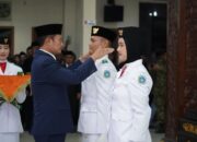 Paskibraka Lamongan 2026 Dikukuhkan, Siap Kibarkan Bendera pada HUT ke-81 RI