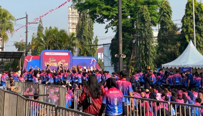 Semarak SYIAR QRIS Run 2026: 1.500 Peserta Padati Kediri Town Square