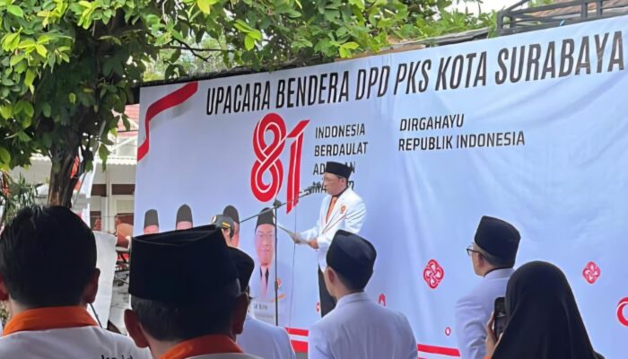 Peringati HUT ke-81 RI, PKS Surabaya Tegaskan Komitmen Kepedulian Sosial dan Kedaulatan Ekonomi