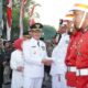 Paskibraka Lamongan Tuntaskan Penurunan Bendera HUT ke-81 RI dengan Khidmat