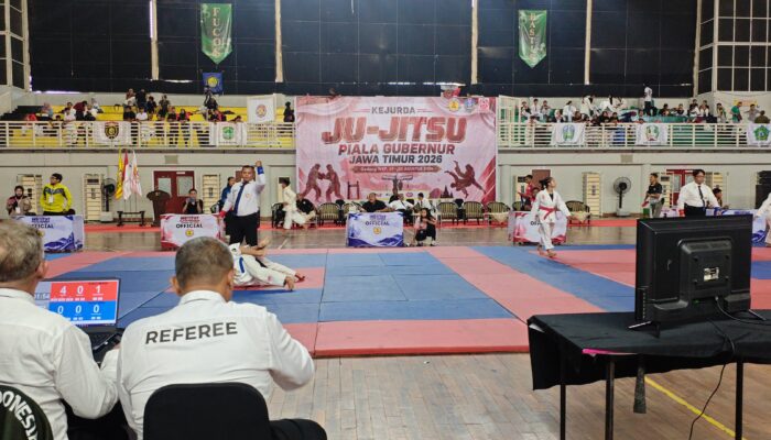 Piala Gubernur Ju-Jitsu 2026: 700 Atlet Bersaing di Gresik