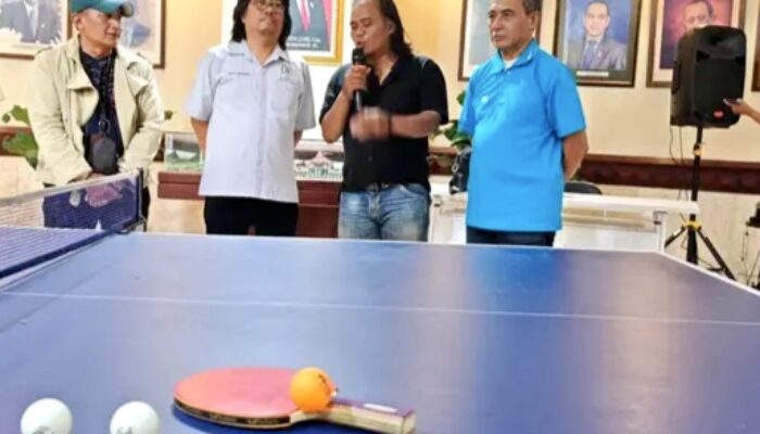 Semarak HUT RI ke-81, JUDES Surabaya Gelar Tenis Meja