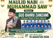 Sambut Maulid Nabi dan HUT ke-81 RI, Warga Dayu Blitar Gelar Pengajian Akbar Bersama Gus Bahru Zamzami