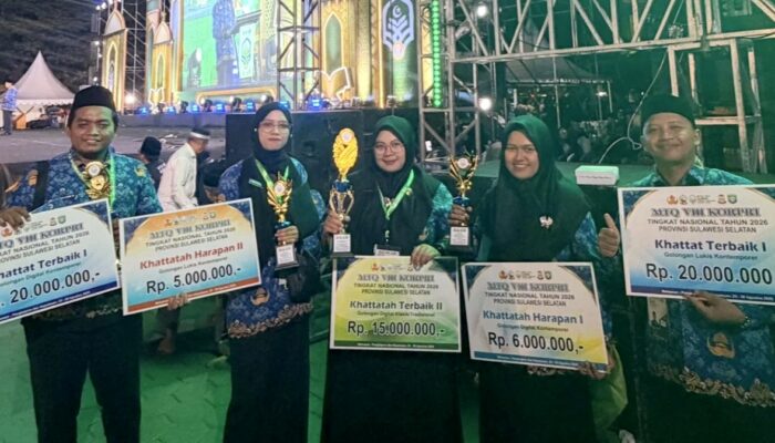 MTQ VIII KORPRI 2026: Kafilah Jatim Borong 6 Juara 1