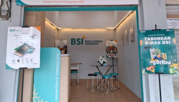 BSI Perluas Layanan Syariah Lewat 71 Lapak Pasar