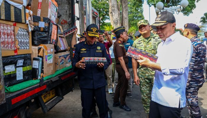 43,2 Juta Batang Rokok Ilegal Dimusnahkan, Pemkot Surabaya dan Bea Cukai Perkuat Pengawasan