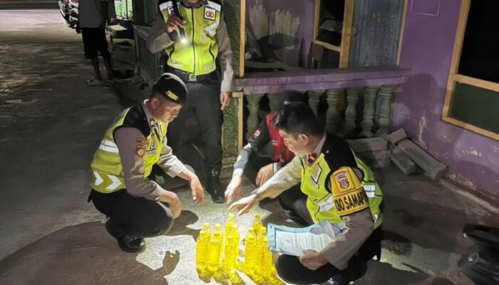 Polres Bantul Sita 209 Botol dan Kantong Miras dalam Lima Hari