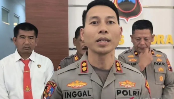 Polres Blora Tahan Tiga Pelaku Pengeroyokan Dua Anggota Polisi