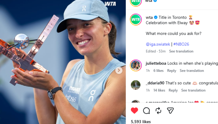 Swiatek Juara National Bank Open 2026, Kalahkan Rybakina di Final