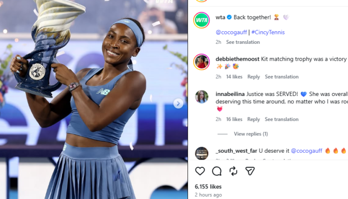 Gauff Tekuk Pegula untuk Merebut Juara Turnamen Tenis Cincinnati Open 2026