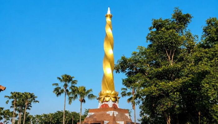 Tugu Wiraraja Mojokerto Satukan Jejak Majapahit dan Kemerdekaan