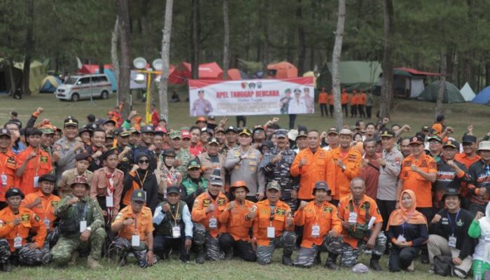 Polres Blitar Siagakan Personel Tanggap Bencana Antisipasi Karhutla di Puncak Musim Kemarau 2026