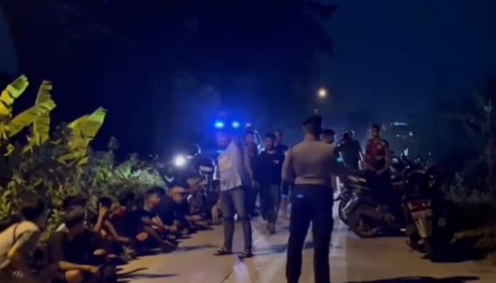 Resahkan Warga, 27 Motor Balap Liar di Pungging Digulung Polres Mojokerto