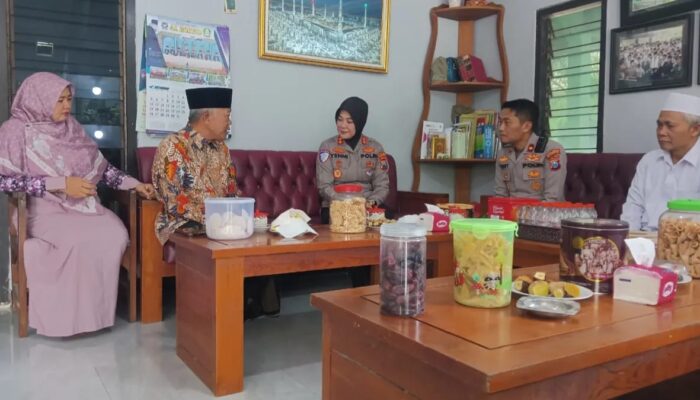 Silaturahmi ke Ponpes, Kapolres Ajak Jaga Kamtibmas