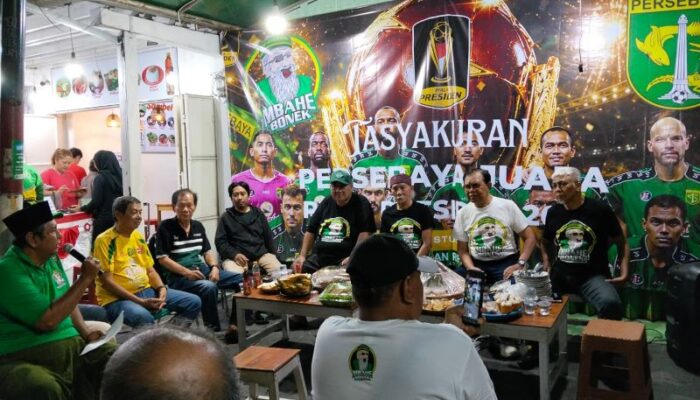 Tasyakuran Persebaya Juara Piala Presiden 2026, Mbahe Bonek Desak Manajemen Bidik Gelar Liga