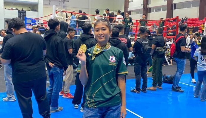 Dwi Nur Halimah Bawa Pulang Emas Kejurnas Muaythai, Atlet Kediri Diproyeksikan untuk Porprov 2027