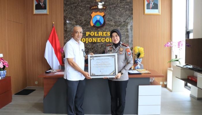 Polres Bojonegoro Raih Penghargaan Kemenkeu, Terbaik Kelola DIPA Besar di KPPN