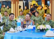 Kapolri Hadiri Silaturahmi Pimpinan Lembaga Negara di Mabes TNI AL