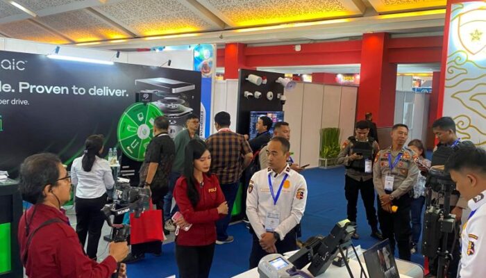 Korsabhara Baharkam Polri Pamerkan Alsus Modern dan Layanan Humanis di Indo Security 2026