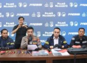 Polres Mojokerto Tangkap 3 Tersangka Pencurian Brankas Kampus Berisi Rp1,4 Miliar
