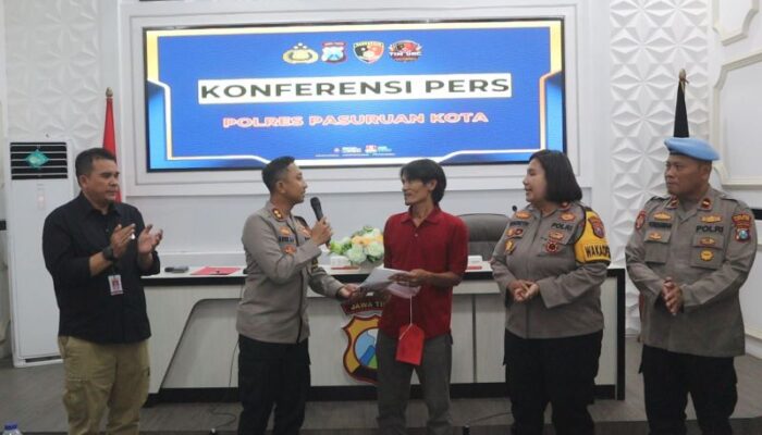 Polres Pasuruan Kota Bongkar Jaringan Curanmor, Pelaku dan Penadah Diamankan