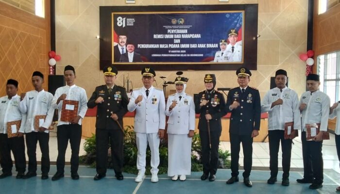 301 Warga Binaan Lapas Bojonegoro Terima Remisi HUT ke-81 RI