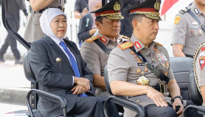 Peringati Hari Juang Polri 2026 di Surabaya, Khofifah dan Kapolri Kobarkan Semangat Juang Pahlawan M. Jasin