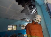 SMK Muhammdiyah 2 Kutorejo Terbakar, Dua Ruang Kelas Hangus