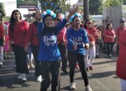 Tumplek Blek! Ratusan Warga Mojoroto Ikuti Kemeriahan Lomba Rakyat dan Jalan Santai Demokrat Kediri