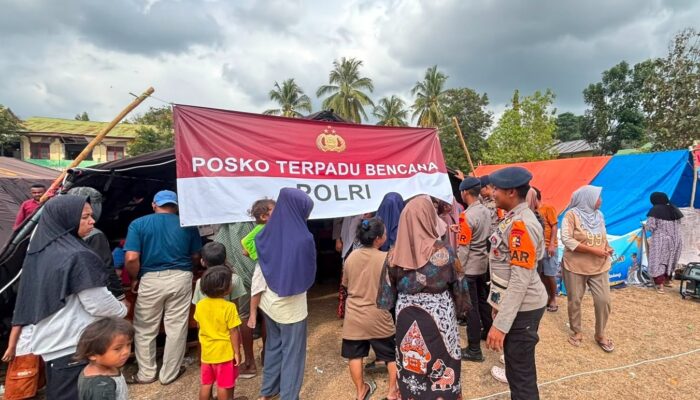 Posko Kesehatan Polri Layani 400 Warga Terdampak Gempa Nagekeo